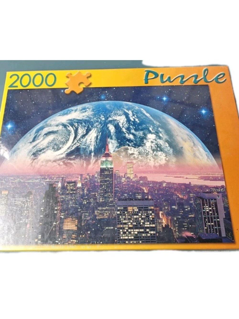 2000 Pieces Gigsaw Puzzle - Earthrise New Made In Germany 98x75 cm